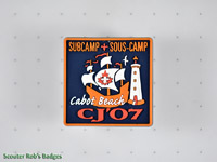 Click to enlarge CJ'07 Cabot Beach Subcamp Pin